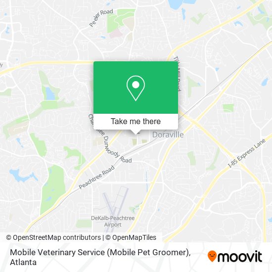 Mobile Veterinary Service (Mobile Pet Groomer) map