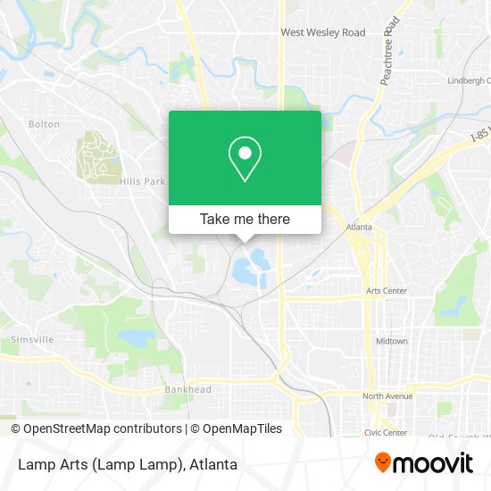 Lamp Arts (Lamp Lamp) map