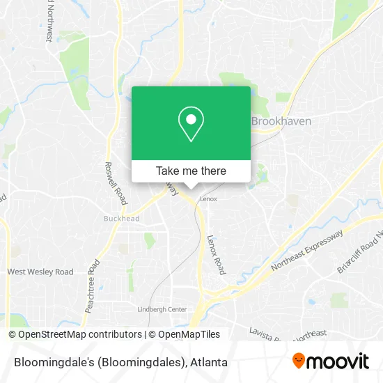 Bloomingdale's (Bloomingdales) map