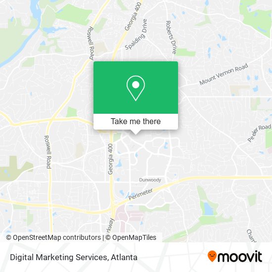 Mapa de Digital Marketing Services