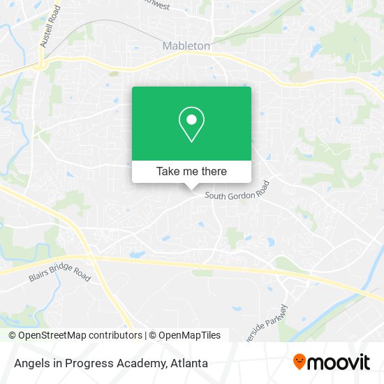 Angels in Progress Academy map