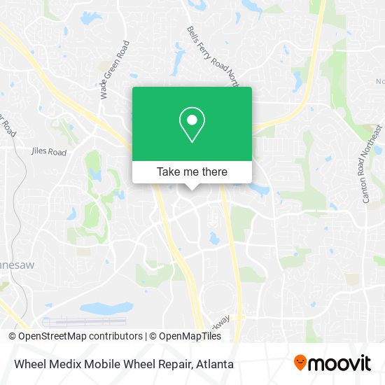 Mapa de Wheel Medix Mobile Wheel Repair