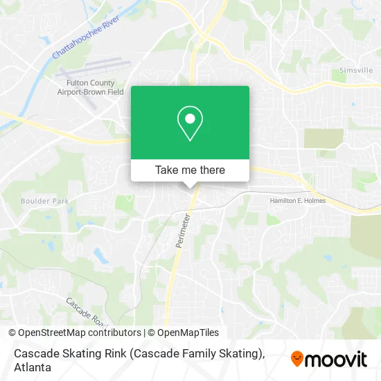 Cascade Skating Rink (Cascade Family Skating) map