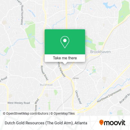 Dutch Gold Resources (The Gold Atm) map