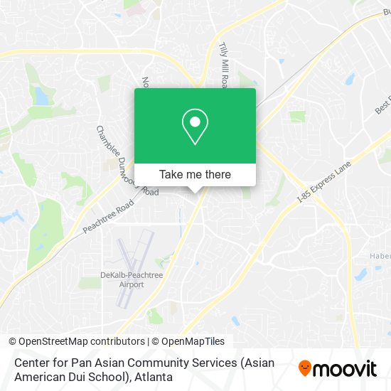 Center for Pan Asian Community Services (Asian American Dui School) map