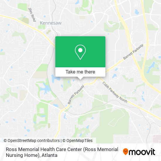 Ross Memorial Health Care Center (Ross Memorial Nursing Home) map