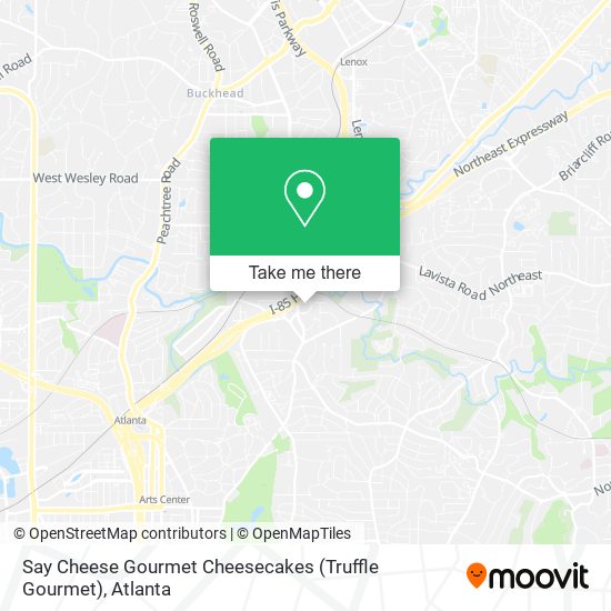 Mapa de Say Cheese Gourmet Cheesecakes (Truffle Gourmet)