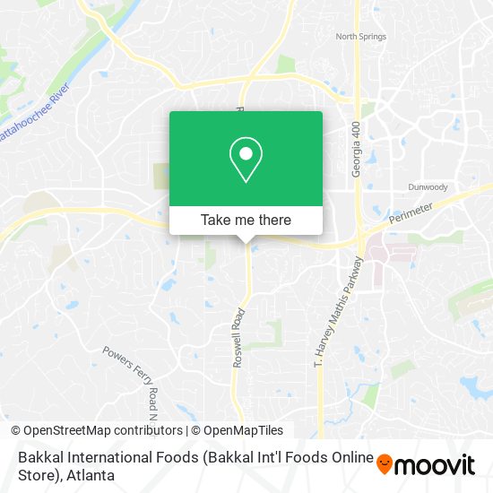 Mapa de Bakkal International Foods (Bakkal Int'l Foods Online Store)