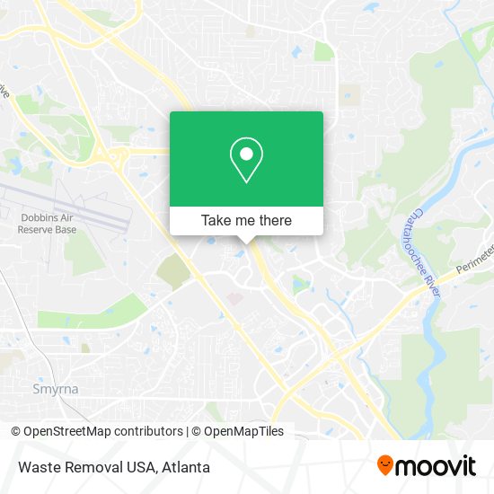 Waste Removal USA map