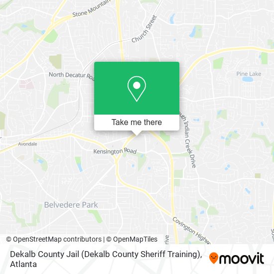 Dekalb County Jail (Dekalb County Sheriff Training) map