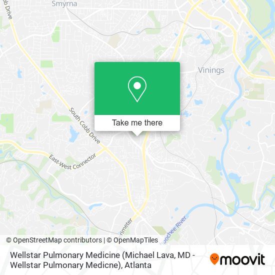 Mapa de Wellstar Pulmonary Medicine (Michael Lava, MD - Wellstar Pulmonary Medicne)