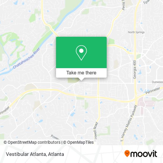 Vestibular Atlanta map