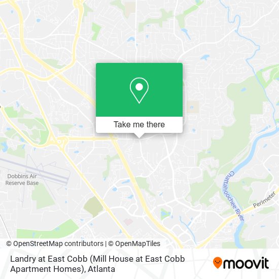 Landry at East Cobb (Mill House at East Cobb Apartment Homes) map