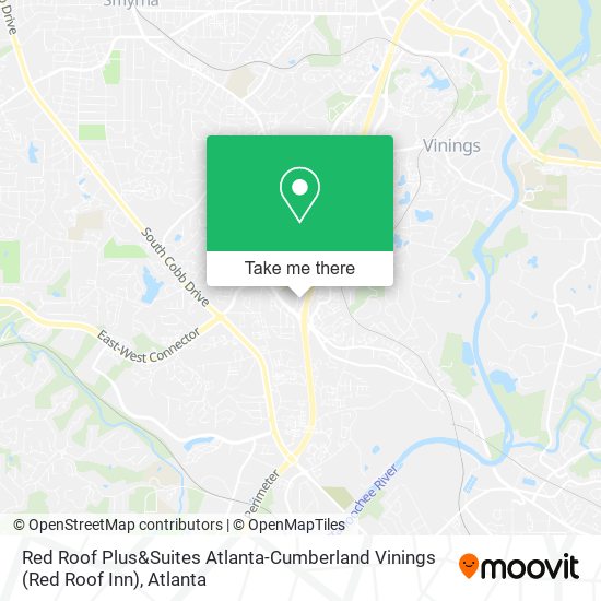 Red Roof Plus&Suites Atlanta-Cumberland Vinings (Red Roof Inn) map