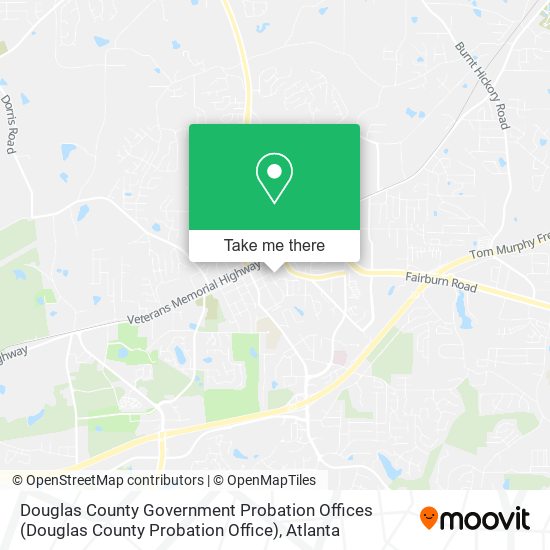 Mapa de Douglas County Government Probation Offices (Douglas County Probation Office)