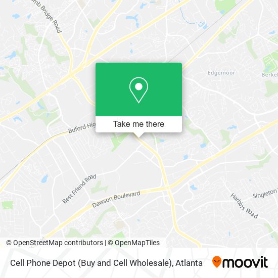 Mapa de Cell Phone Depot (Buy and Cell Wholesale)