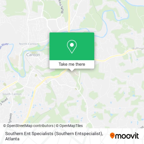 Southern Ent Specialists (Southern Entspecialist) map