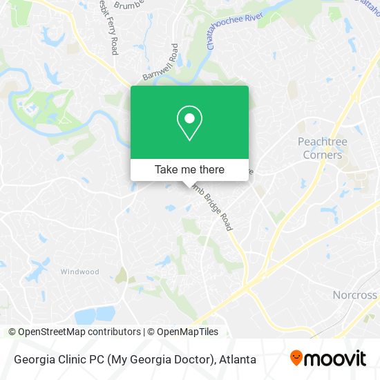 Georgia Clinic PC (My Georgia Doctor) map