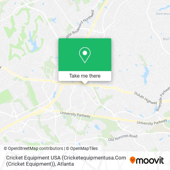 Mapa de Cricket Equipment USA (Cricketequipmentusa.Com (Cricket Equipment))