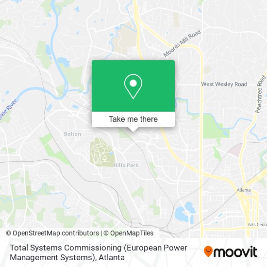 Mapa de Total Systems Commissioning (European Power Management Systems)