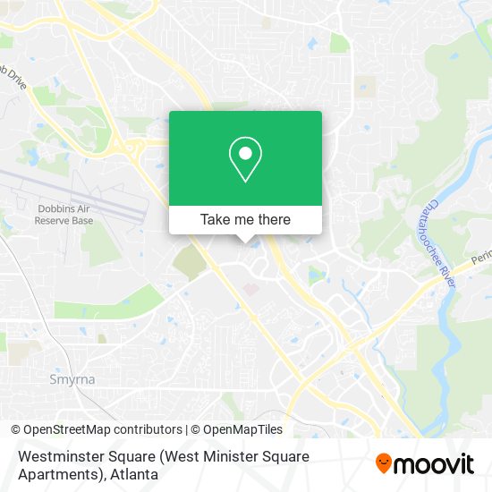 Mapa de Westminster Square (West Minister Square Apartments)