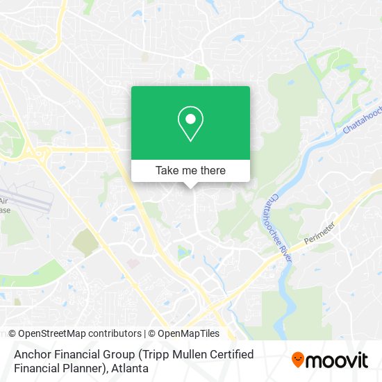 Mapa de Anchor Financial Group (Tripp Mullen Certified Financial Planner)