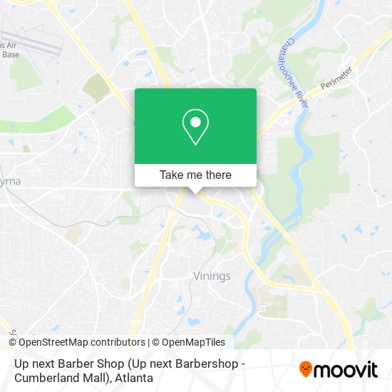 Up next Barber Shop (Up next Barbershop - Cumberland Mall) map