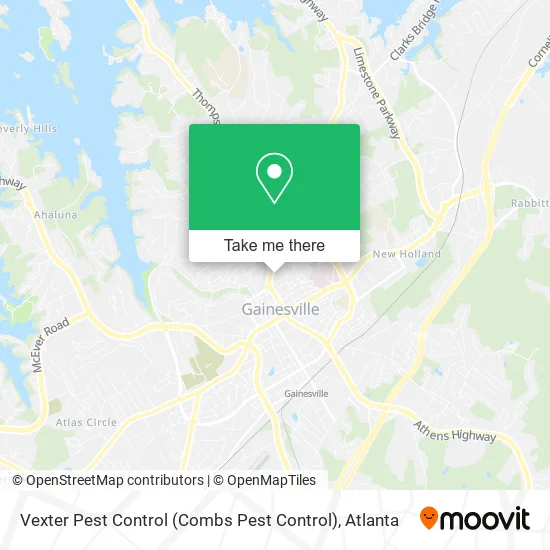 Vexter Pest Control (Combs Pest Control) map
