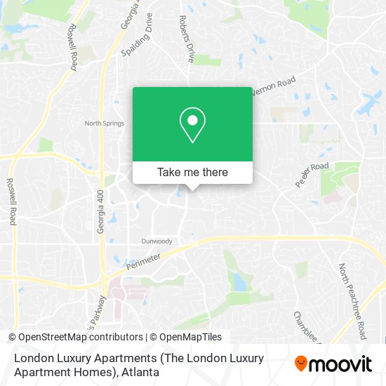 London Luxury Apartments (The London Luxury Apartment Homes) map