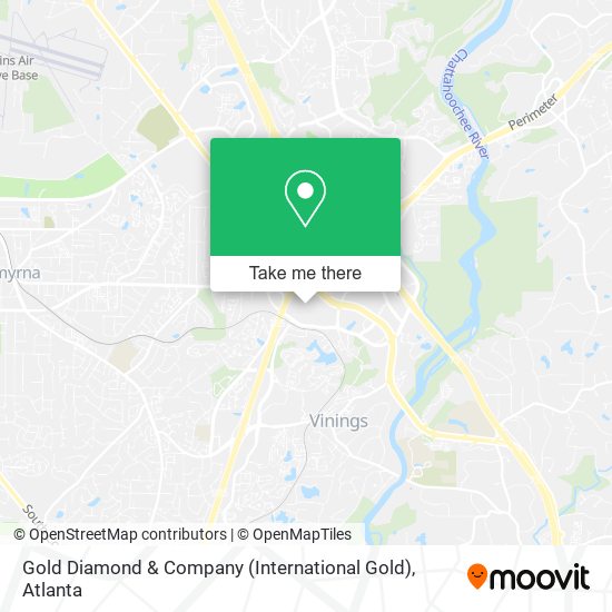 Gold Diamond & Company (International Gold) map