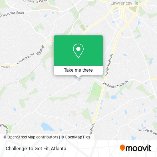 Challenge To Get Fit map