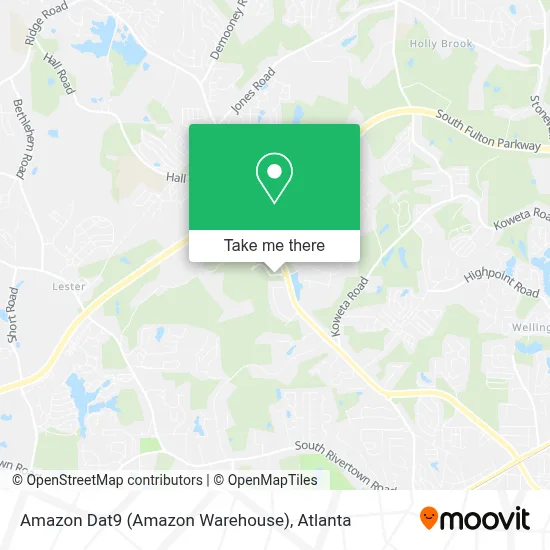 Amazon Dat9 (Amazon Warehouse) map