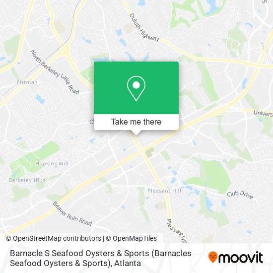 Barnacle S Seafood Oysters & Sports (Barnacles Seafood Oysters & Sports) map