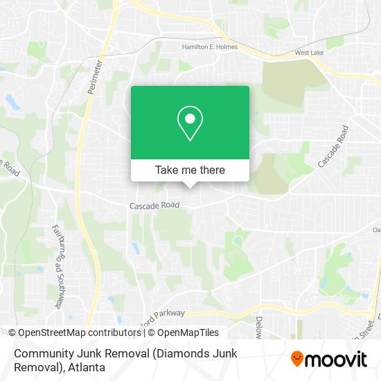 Mapa de Community Junk Removal (Diamonds Junk Removal)