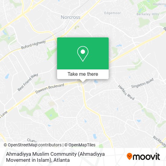 Ahmadiyya Muslim Community (Ahmadiyya Movement in Islam) map