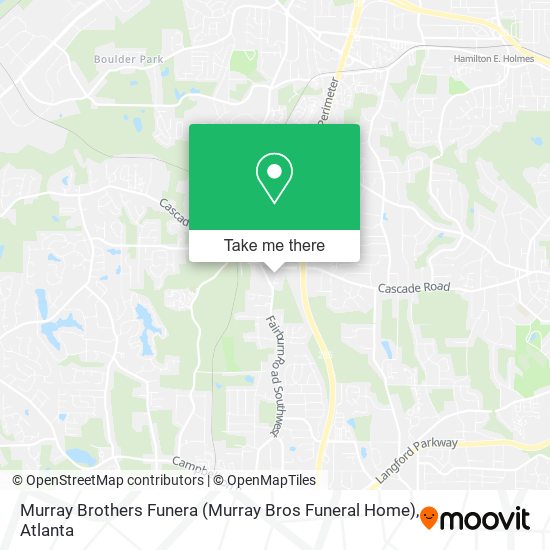 Murray Brothers Funera (Murray Bros Funeral Home) map
