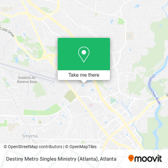 Destiny Metro Singles Ministry (Atlanta) map