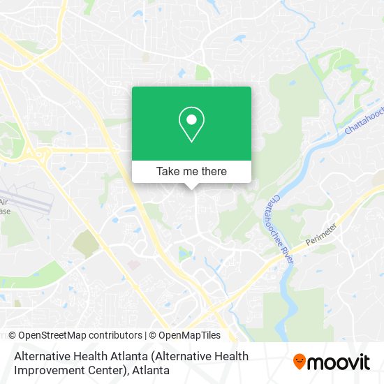 Alternative Health Atlanta (Alternative Health Improvement Center) map