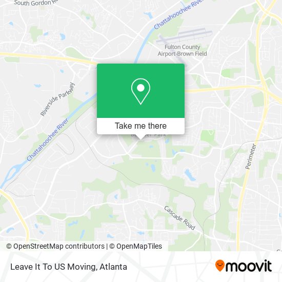 Leave It To US Moving map