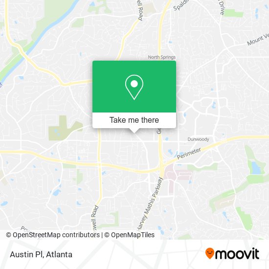 Mapa de Austin Pl