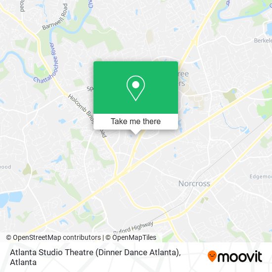 Atlanta Studio Theatre (Dinner Dance Atlanta) map
