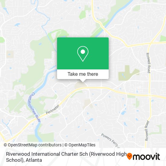 Mapa de Riverwood International Charter Sch (Riverwood High School)