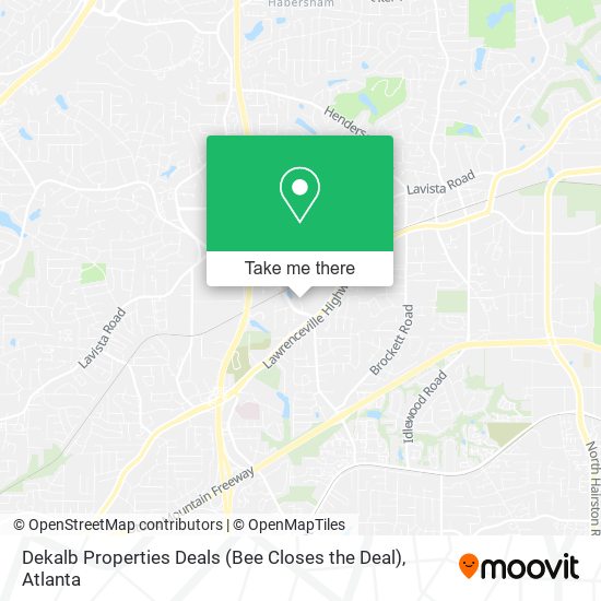 Dekalb Properties Deals (Bee Closes the Deal) map
