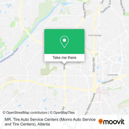 MR. Tire Auto Service Centers (Monro Auto Service and Tire Centers) map