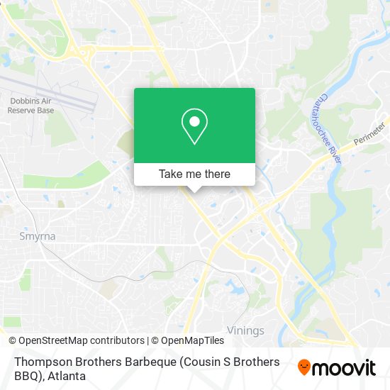 Thompson Brothers Barbeque (Cousin S Brothers BBQ) map