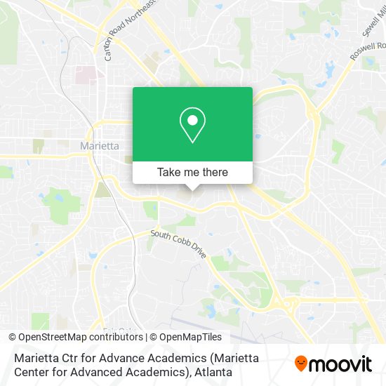 Mapa de Marietta Ctr for Advance Academics (Marietta Center for Advanced Academics)