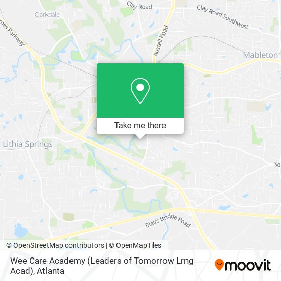 Wee Care Academy (Leaders of Tomorrow Lrng Acad) map