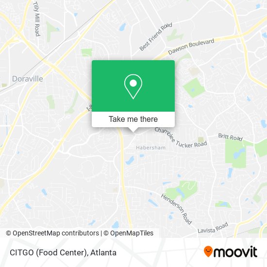 CITGO (Food Center) map