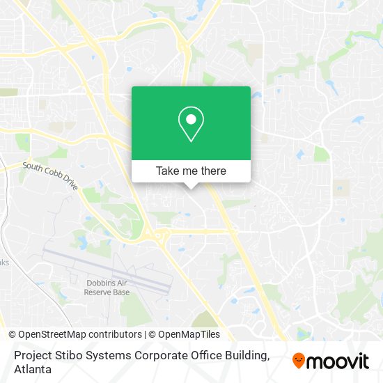 Mapa de Project Stibo Systems Corporate Office Building