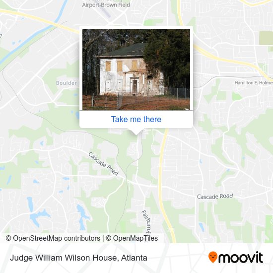 Judge William Wilson House map